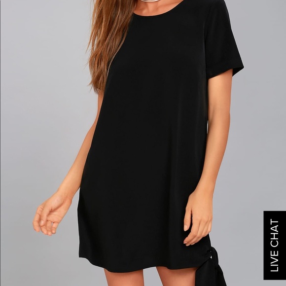 Lulus Dresses & Skirts - SHIFTY BUSINESS BLACK SHIFT DRESS